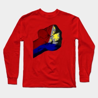 Filipino Pride: suntok Long Sleeve T-Shirt